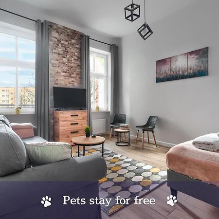 Margi Eos Apartament Large & Balcony Apartment Шчечин Екстериор снимка